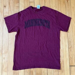 Minnesota gophers short sleeve tshirt